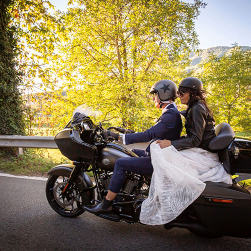Matrimoni ispirati alla passione per le moto